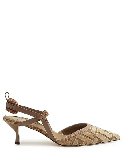 Fendi With Heel In Brown