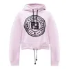 Fendi (wmns)  F Pattern Printing Hoodie Pink