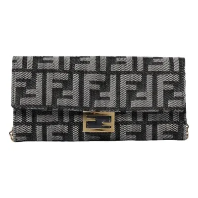 Fendi (wmns)  Fw25 Baguette Chain Wallet 'black'