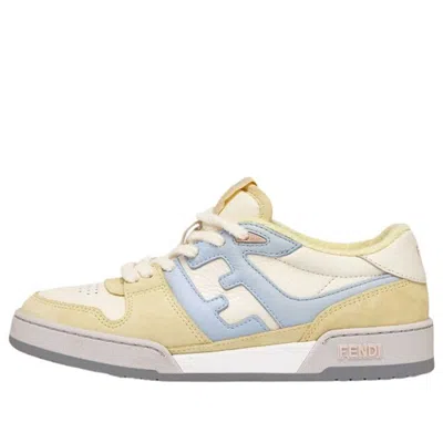 Fendi (wmns)  Match Low Top 'pastel Yellow Blue'