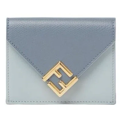 Fendi (wmns)  Ss26 Ff Diamonds Wallet 'light Blue'