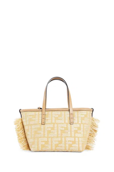 Fendi Woman Beige Mini Bags