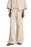 Fendi Ff-jacquard Elasticated-waist Trousers In Neutral