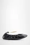 Fendi Filo Ballerinas In Black