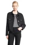 Fendi Women Ff Jacquard Truck Jacket In Black