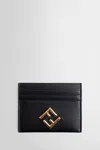 Fendi Ff Diamonds Cardholder In Black
