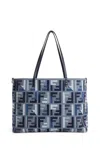 Fendi Roll Large Tote-bag In Blue