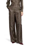 Fendi Trousers In Brown