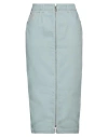 Fendi Woman Denim Skirt Sky Blue Size 4 Cotton In Blue
