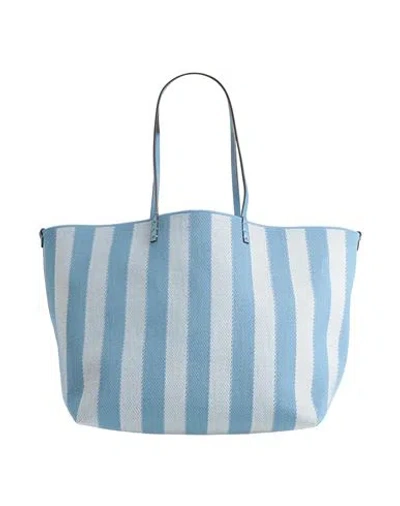 Fendi Woman Handbag Light Blue Size - Technical Fibers