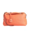 Fendi Woman Handbag Rust Size - Leather In Red