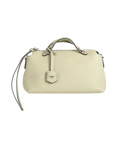 Fendi Woman Handbag Sage Green Size - Leather