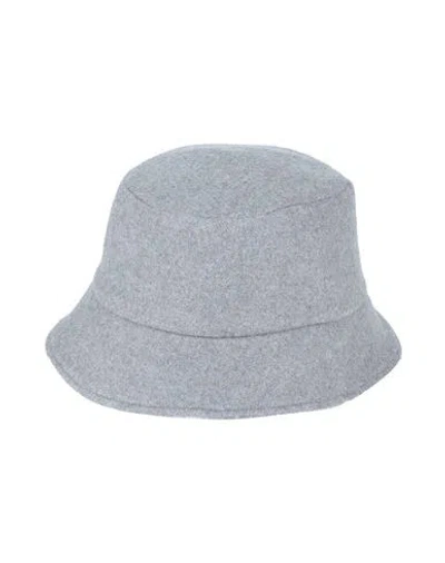 Fendi Woman Hat Grey Size S Wool
