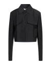 Fendi Black Tailored Cropped Blazer In Black