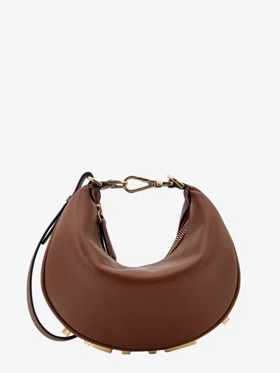 Fendi Woman Mini Graphy Woman Brown Handbags