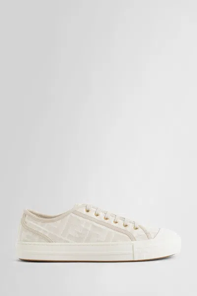 FENDI DOMINO FF LOW-TOP SNEAKERS