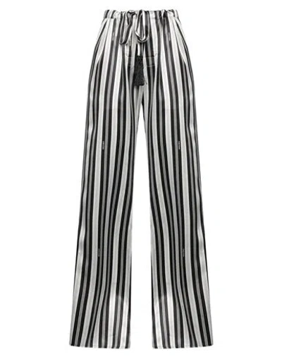 Fendi Woman Pants Black Size 8 Silk