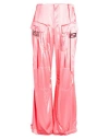 Fendi Cargo Pant With Adjustable Cuffs And Multiple Pockets In Pink