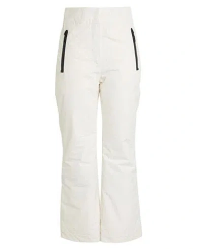 Fendi Woman Pants Cream Size 6 Polyester In White