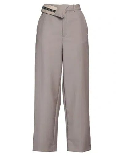 FENDI FENDI WOMAN PANTS KHAKI SIZE 6 MOHAIR WOOL, WOOL