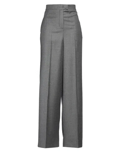 FENDI FENDI WOMAN PANTS LEAD SIZE 10 WOOL