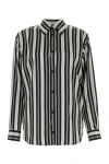 FENDI FENDI WOMAN PRINTED SATIN FENDI X STEFANO PILATI SHIRT