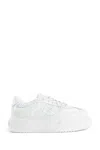 Fendi Match Platform Sneakers In White