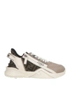 Fendi Flow Side-zip Trainer Sneakers In Grey