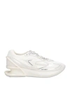 Fendi First 1 Panelled Sneakers In White