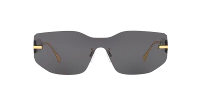 Fendi Woman Sunglass Fe40066u In Grey