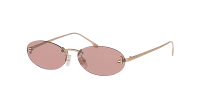 Fendi Woman Sunglass  First Crystal Fe4075us In Pink