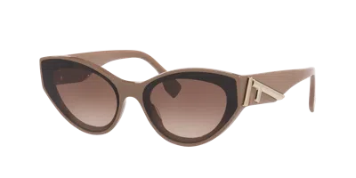 Fendi Woman Sunglass  First Fe40194i In Neutral