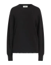 FENDI FENDI WOMAN SWEATER DARK BROWN SIZE 8 WOOL, CASHMERE, POLYAMIDE, ELASTANE