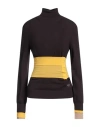 Fendi Women Wool Turtle-neck Sweater In Multi