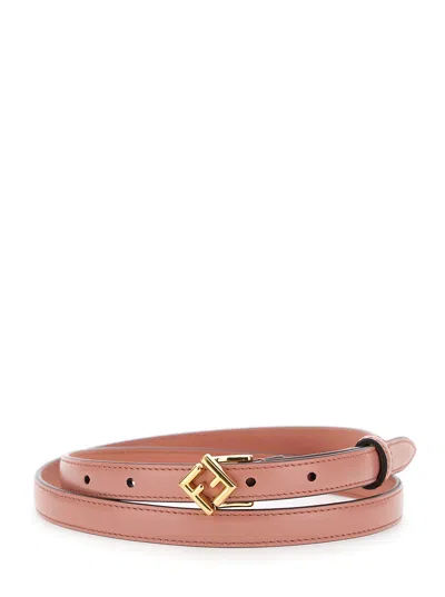 Fendi Women 1.5 Belt In Pink