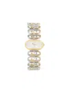 Fendi Women's 23mm Two Tone Stainless Steel Bracelet Watch In Sapphire