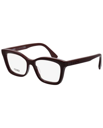 Fendi Women's 52mm Optical Frames In Brown