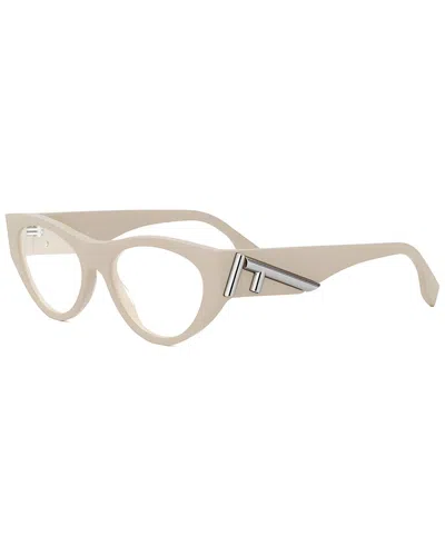 Fendi Women's 52mm Optical Frames In Neutral