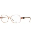 Fendi Full-rimmed Plano Lenses In Pink
