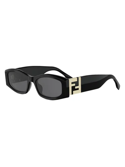 FENDI WOMEN'S 54MM RECTANGULAR SUNGLASSES