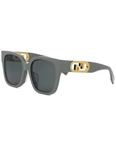 Fendi Women's 55mm Sunglasses In Gray