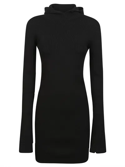 Fendi Women Abito Mini In Lana In Black