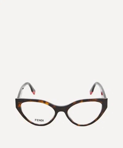 Fendi Women's Acetate Cat-eye Optical Glasses