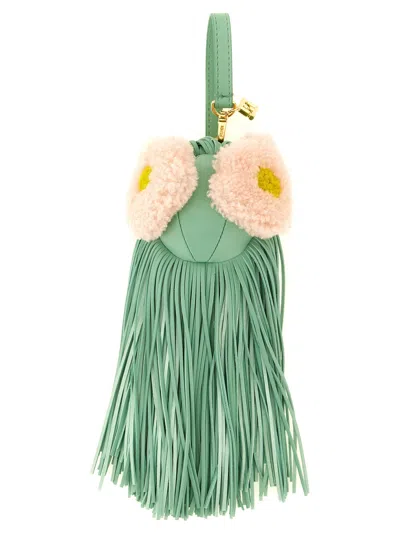 Fendi Women 'bag Bugs' Charm In Green