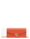 Fendi Women's Baguette Continental Wallet On Chain In Foxoros