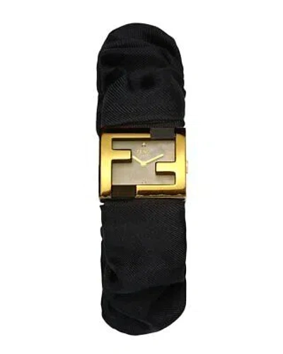 Pre-owned Fendi Women's Baguette Diamond Watch Women's