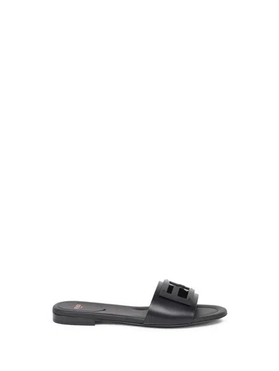 Fendi Women `baguette` Slides In Multi