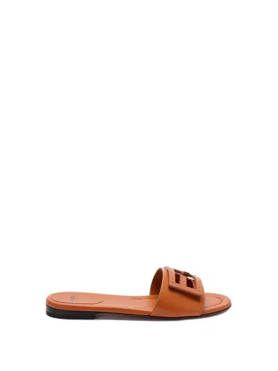 Fendi Women `baguette` Slides In Multi