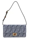 Fendi Baguette Wallets And Card Holders Blue In Blue