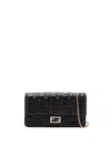 Fendi Women `baguette` Wallet On Chain In Multi